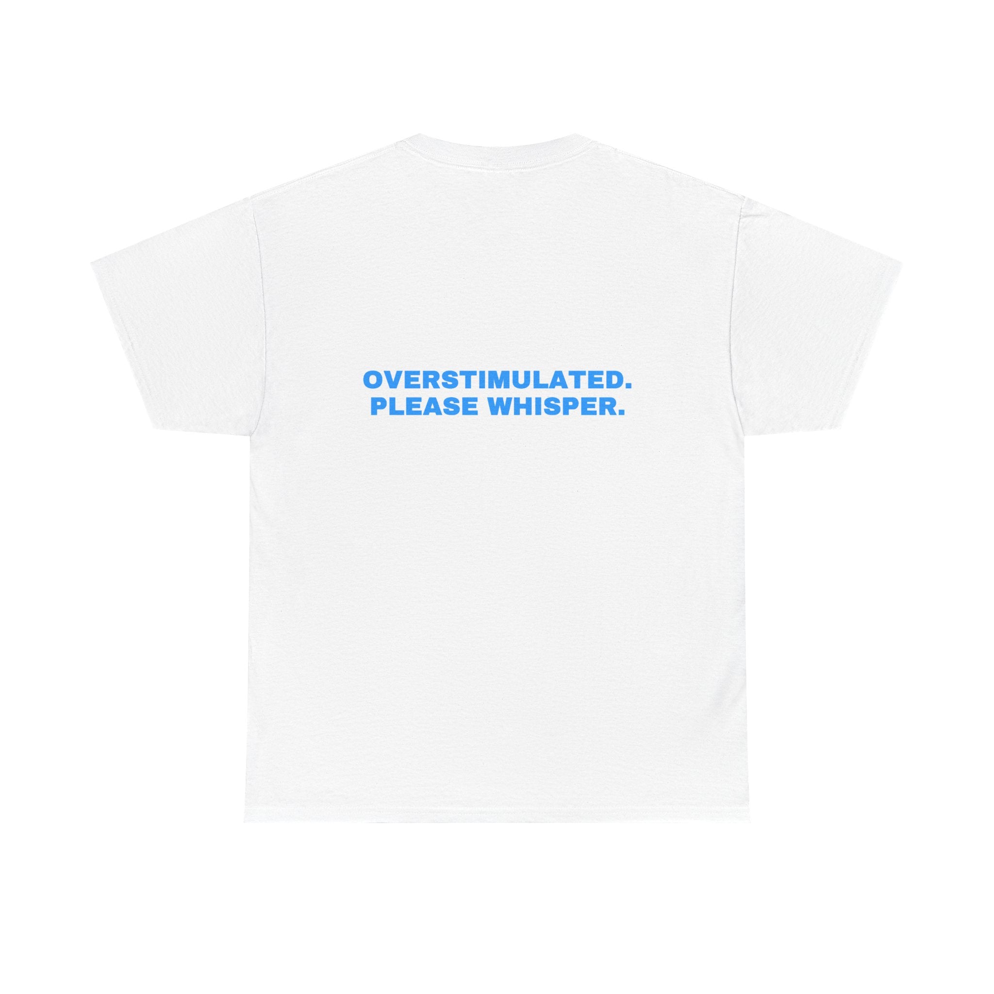 Overstimulated. Please whisper. Sky print