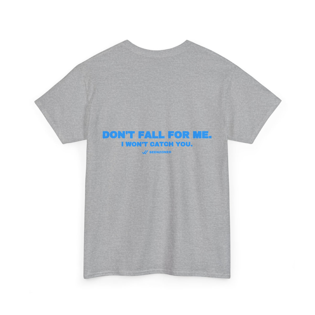 Don't fall for me. I won't catch you. Sky print