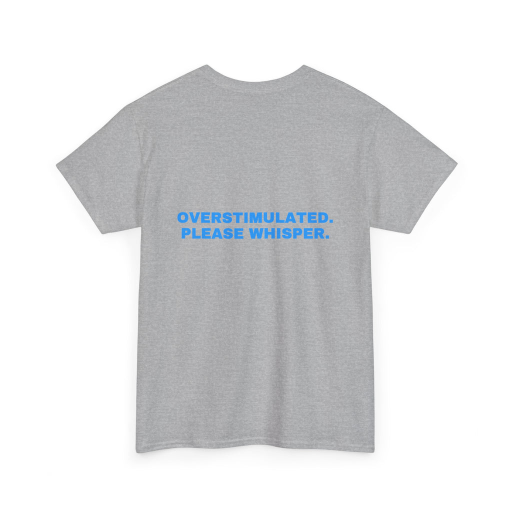 Overstimulated. Please whisper. Sky print