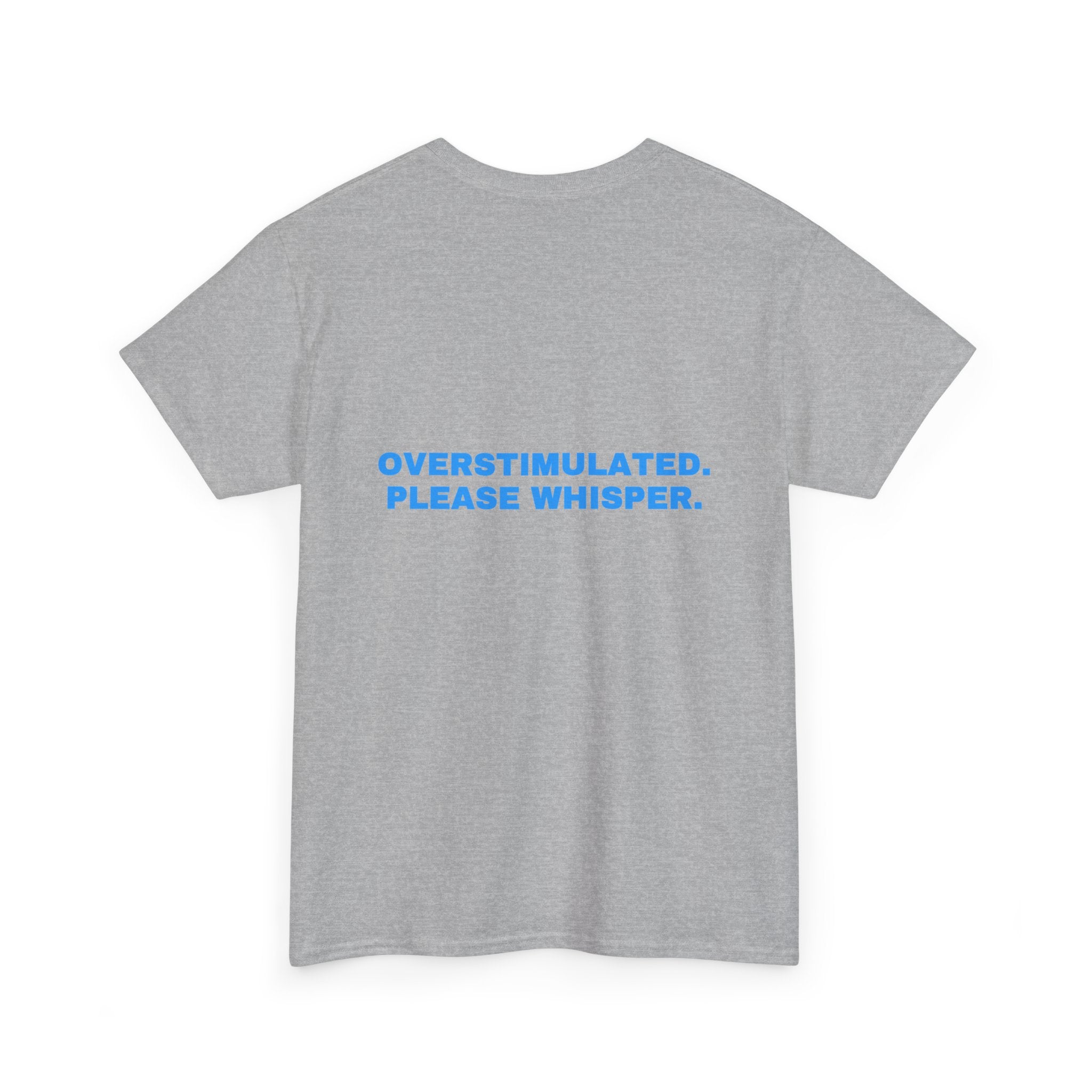 Overstimulated. Please whisper. Sky print