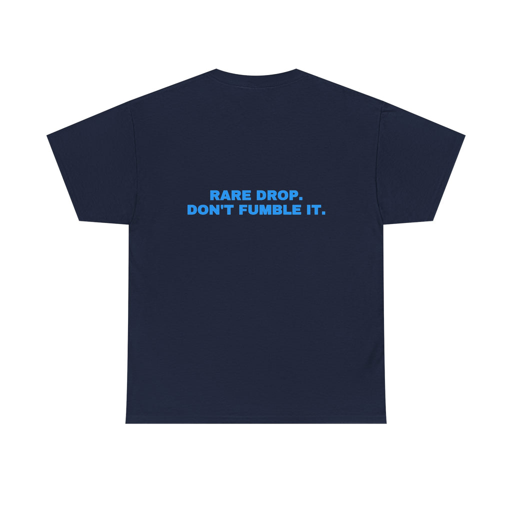Rare drop. Don't fumble it. Sky print (dark)