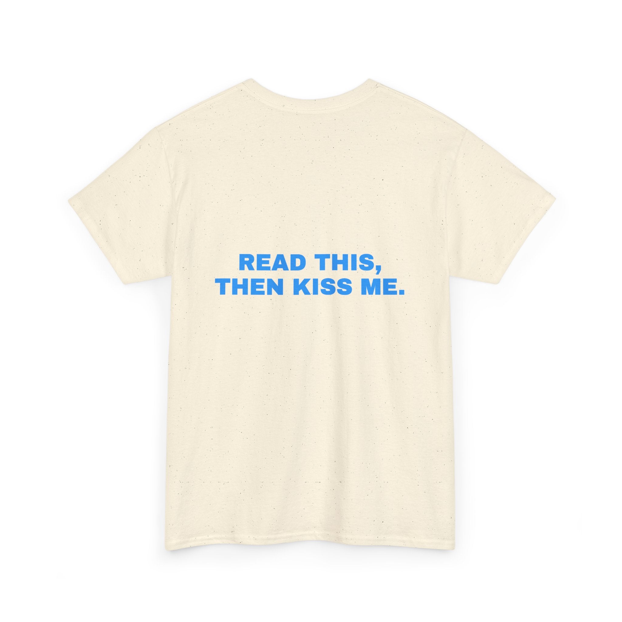 Read this, then kiss me. Sky print
