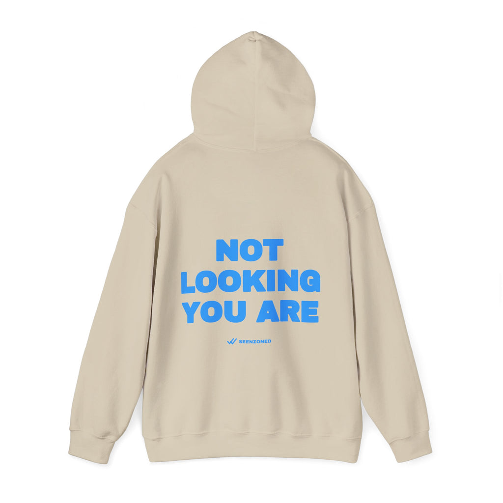 Not looking. You are. Hoodie · Sky
