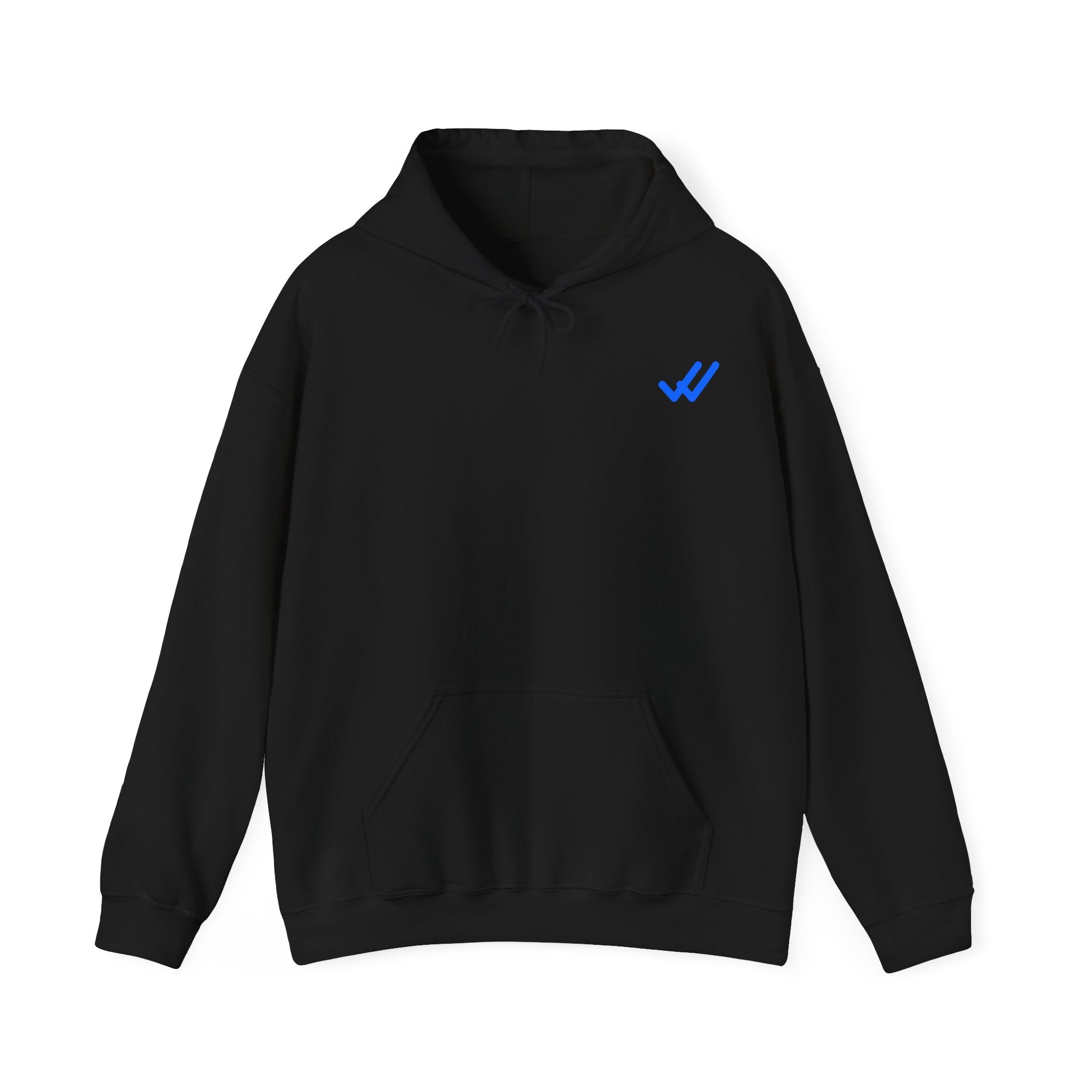 Confident until you make eye contact. Statement Hoodie - Funny Flirty Dating Gift, Gen-Z Read-Receipt Humor | Seen Zoned