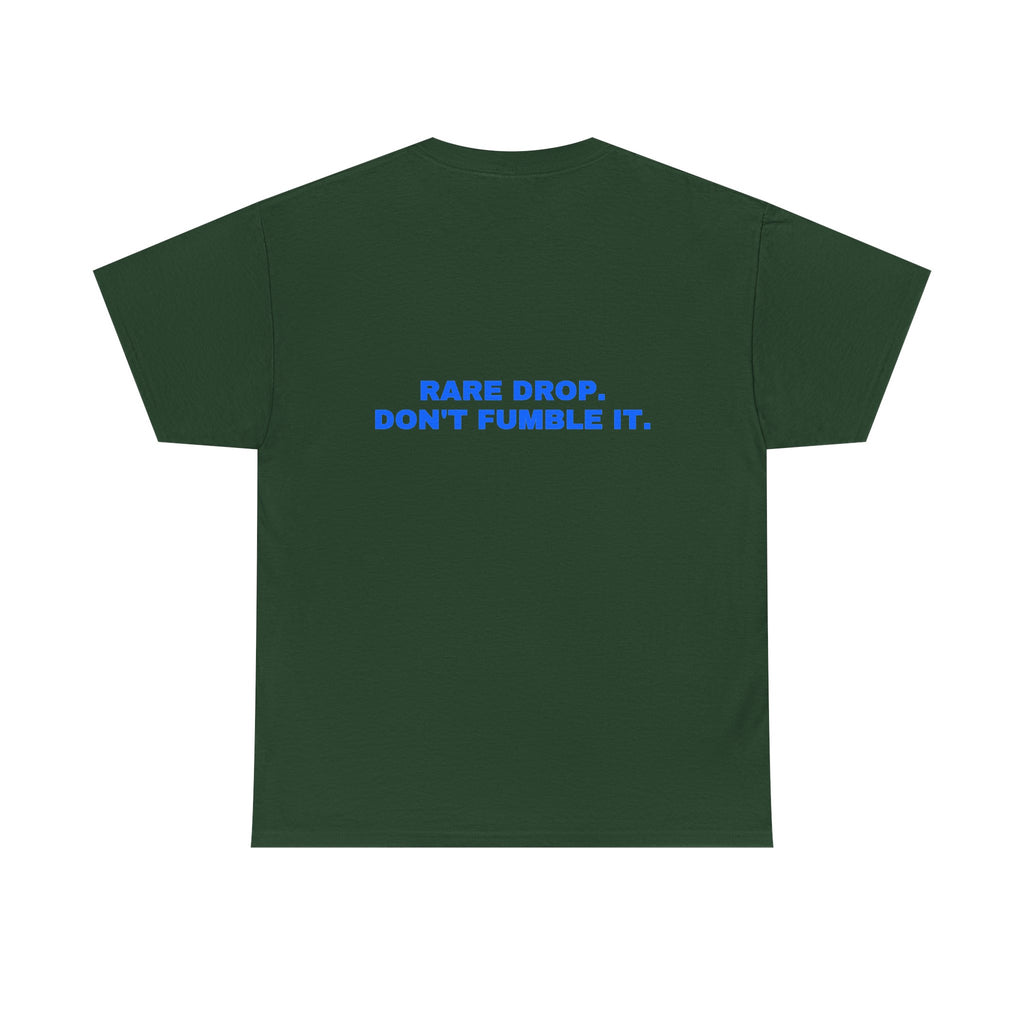 Rare drop. Don't fumble it. Royal print (dark)
