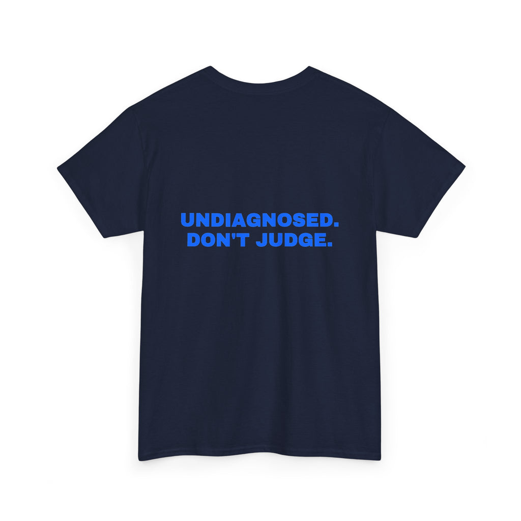 Undiagnosed. Don't judge. Royal print (dark)