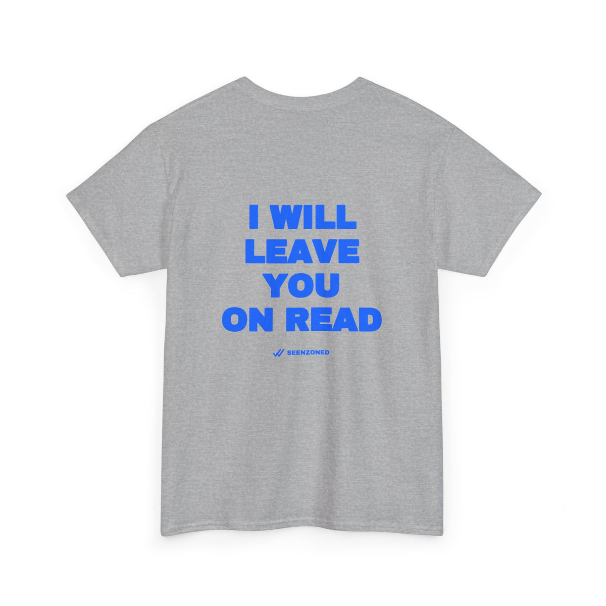 I will leave you on read. Tee