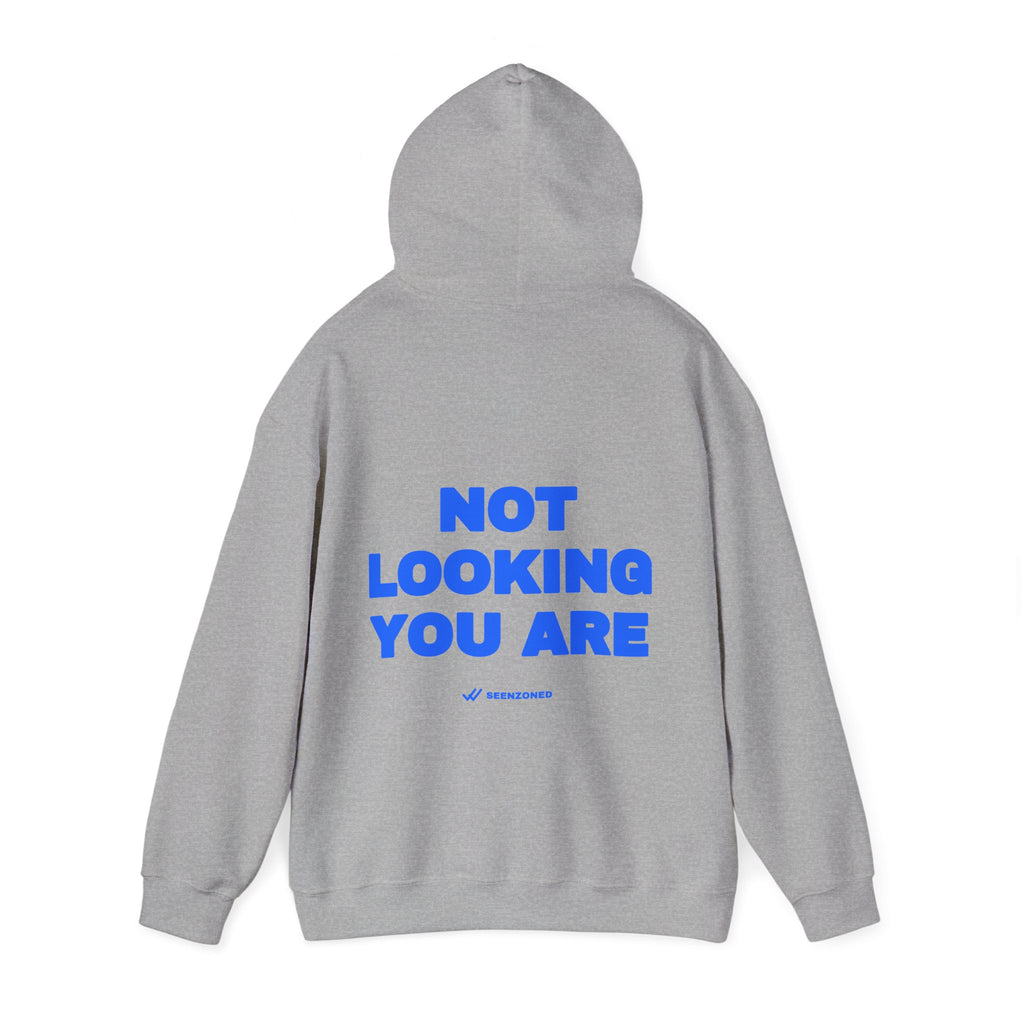 Not looking. You are. Hoodie