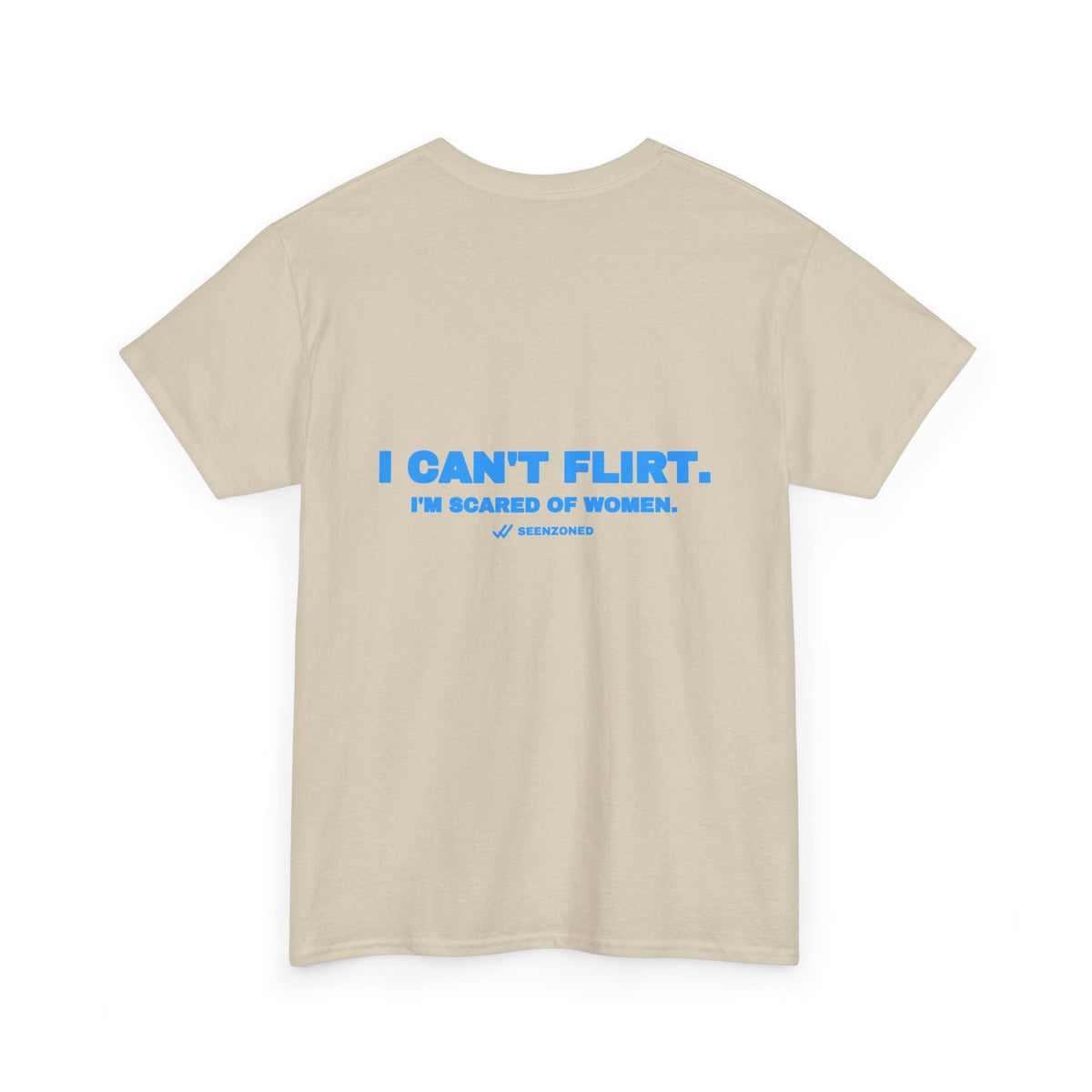 I can't flirt. I'm scared of women. Sky print