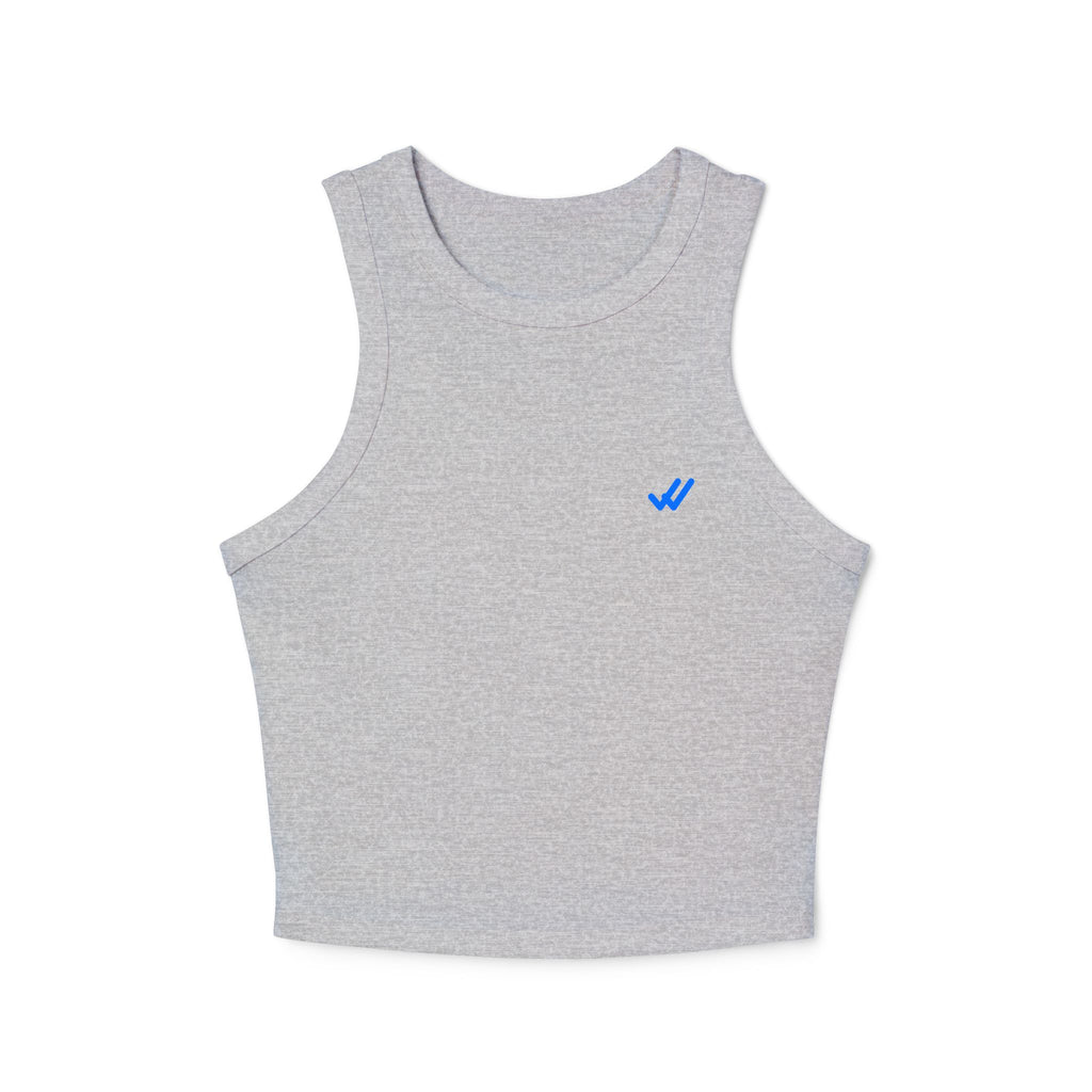 Allergic to the second date. Statement Ribbed Crop Tank - Funny Flirty Dating Gift for Her | Seen Zoned