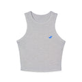 Allergic to the second date. Statement Ribbed Crop Tank - Funny Flirty Dating Gift for Her | Seen Zoned