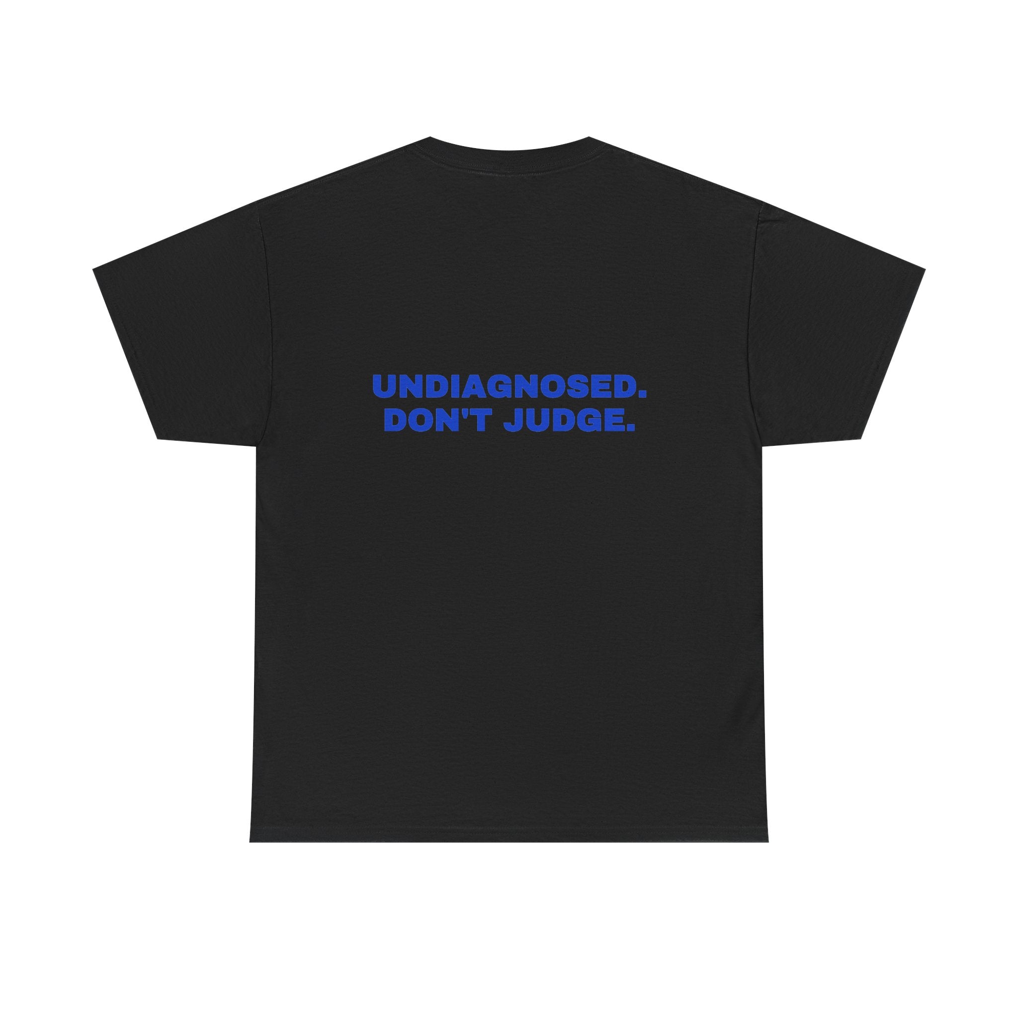 Undiagnosed. Don't judge. Cobalt print (dark)