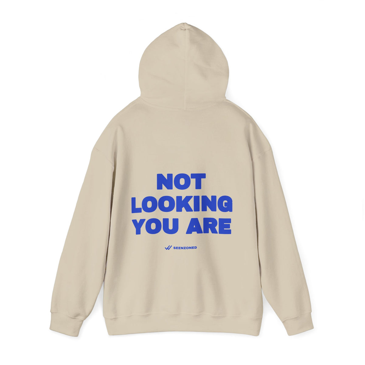 Not looking. You are. Hoodie · Cobalt