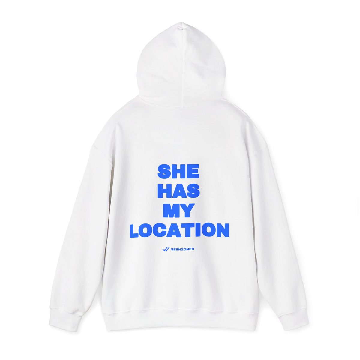 She has my location. Hoodie