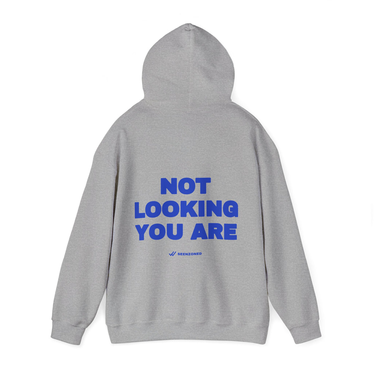 Not looking. You are. Hoodie · Cobalt