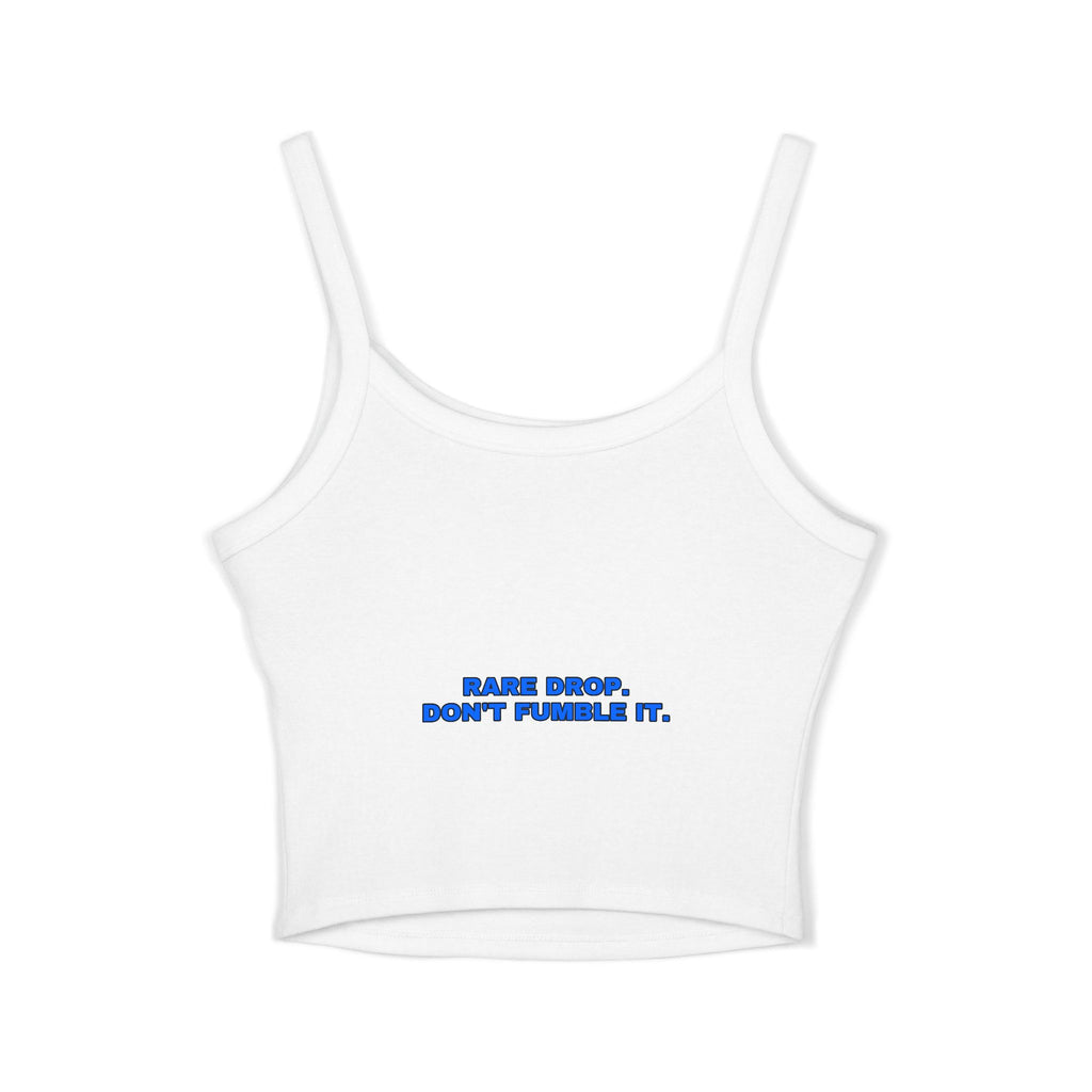 Rare drop. Don't fumble it. Statement Crop Top - Funny Flirty Dating Gift for Her | Seen Zoned