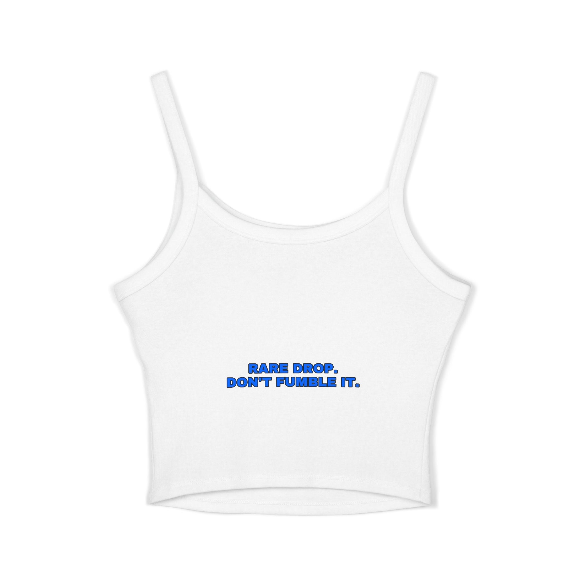 Rare drop. Don't fumble it. Statement Crop Top - Funny Flirty Dating Gift for Her | Seen Zoned