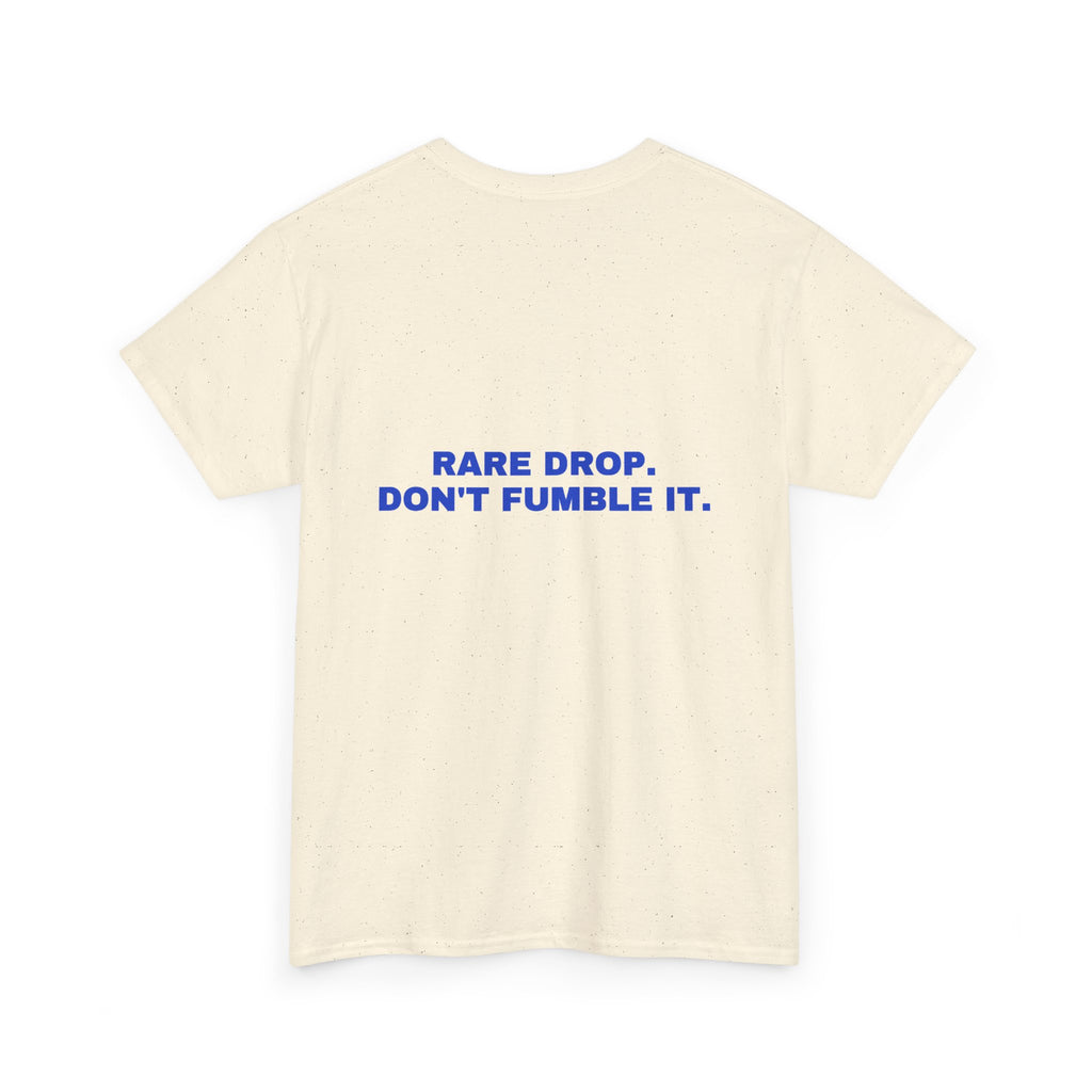 Rare drop. Don't fumble it. Cobalt print
