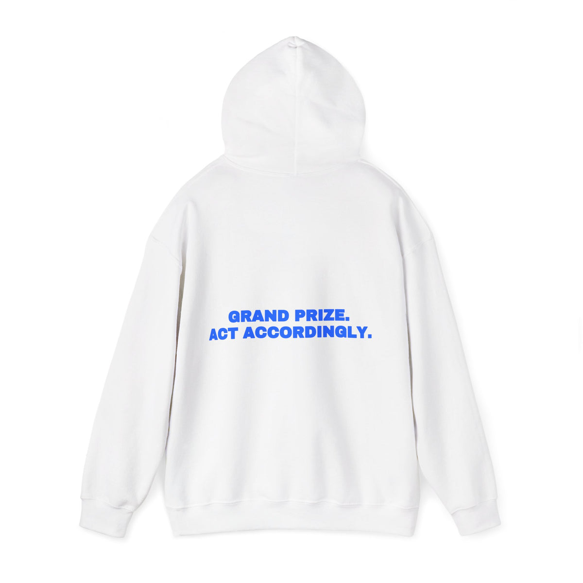 Grand prize. Act accordingly. Hoodie