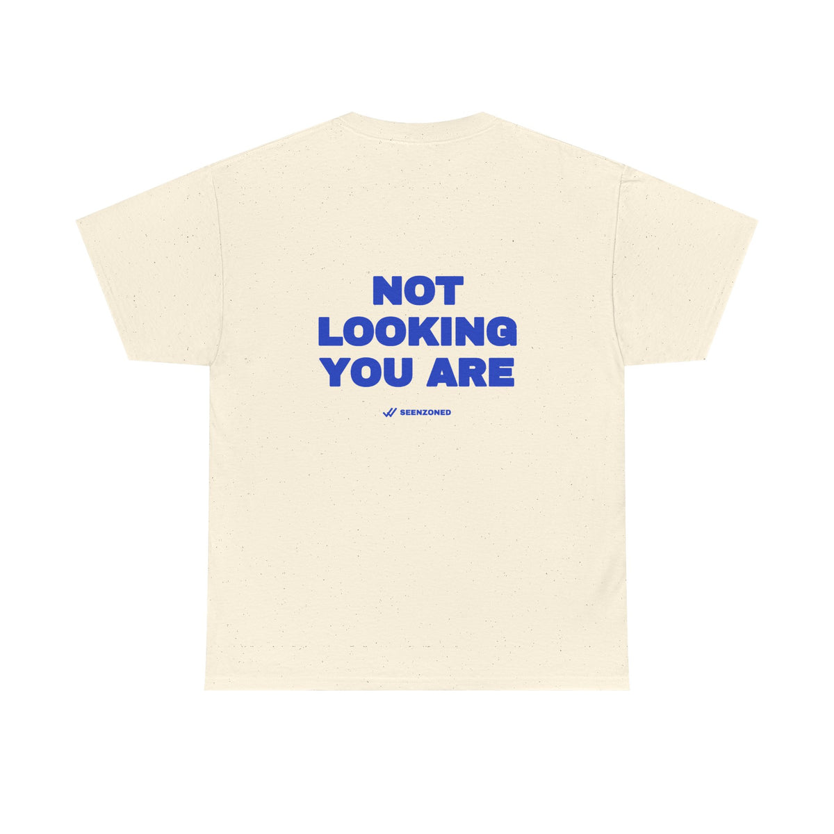 Not looking. You are. Tee · Cobalt