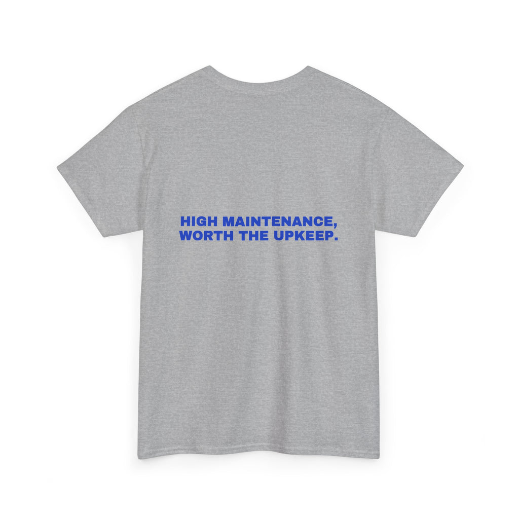 High maintenance, worth the upkeep. Cobalt print