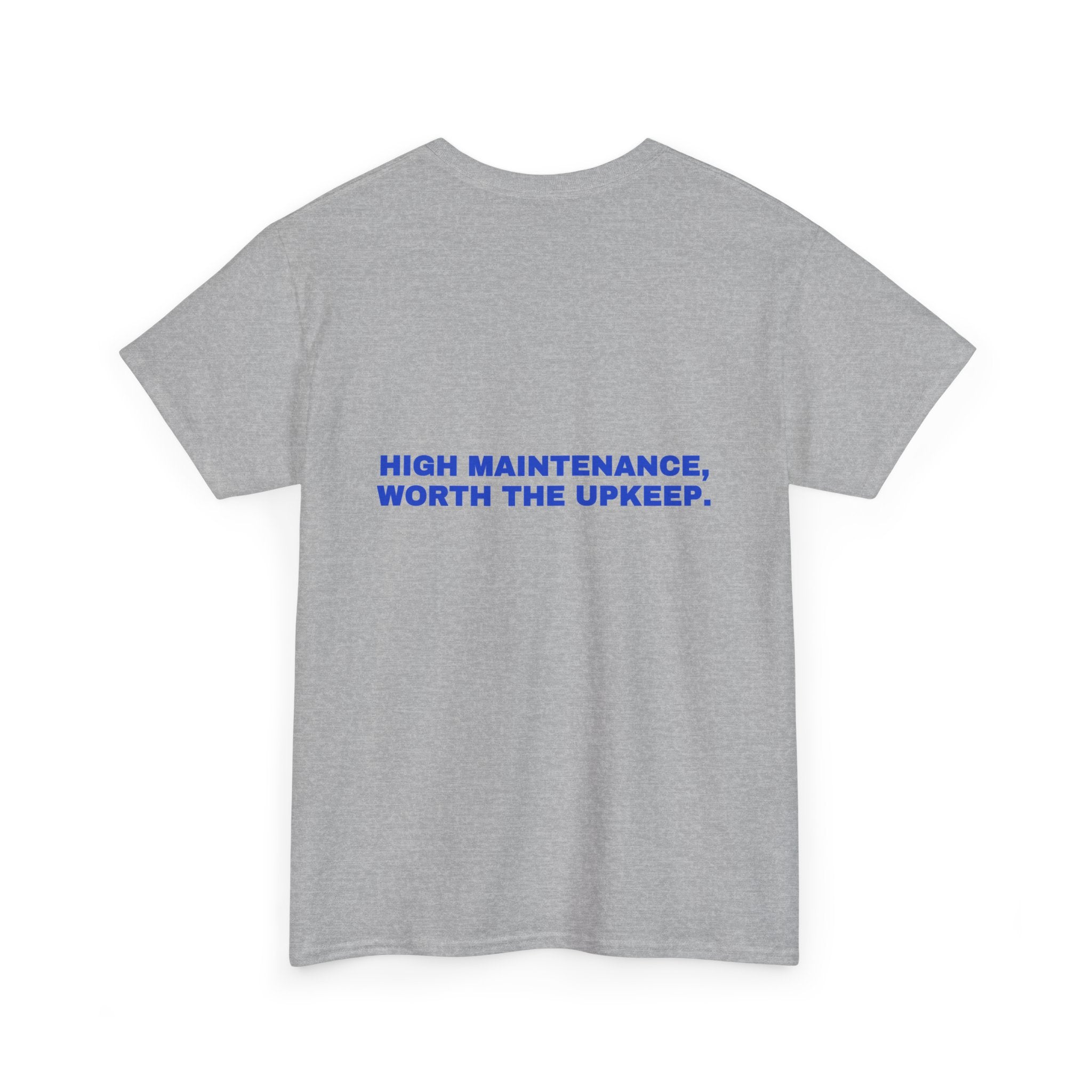 High maintenance, worth the upkeep. Cobalt print