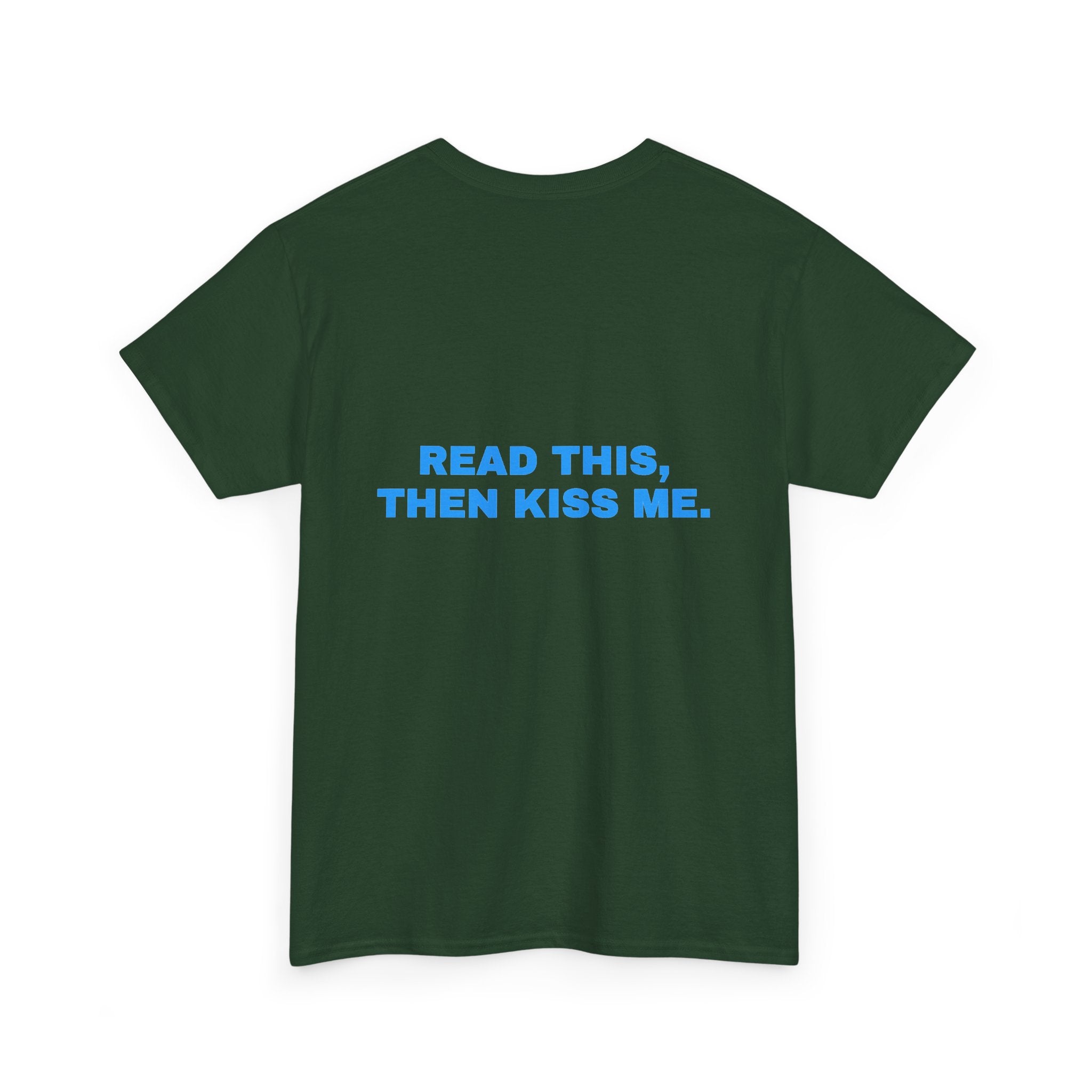 Read this, then kiss me. Sky print (dark)