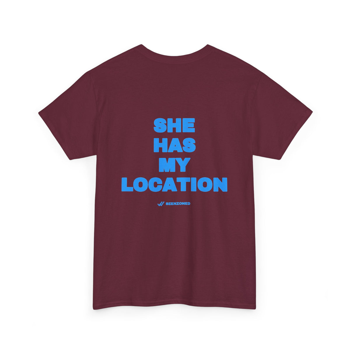 She has my location. Tee · Sky (dark)