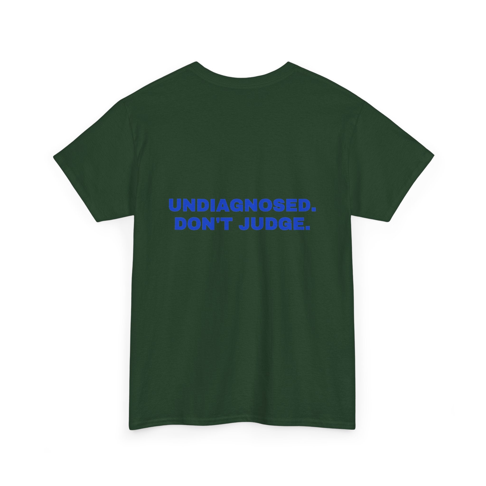 Undiagnosed. Don't judge. Cobalt print (dark)
