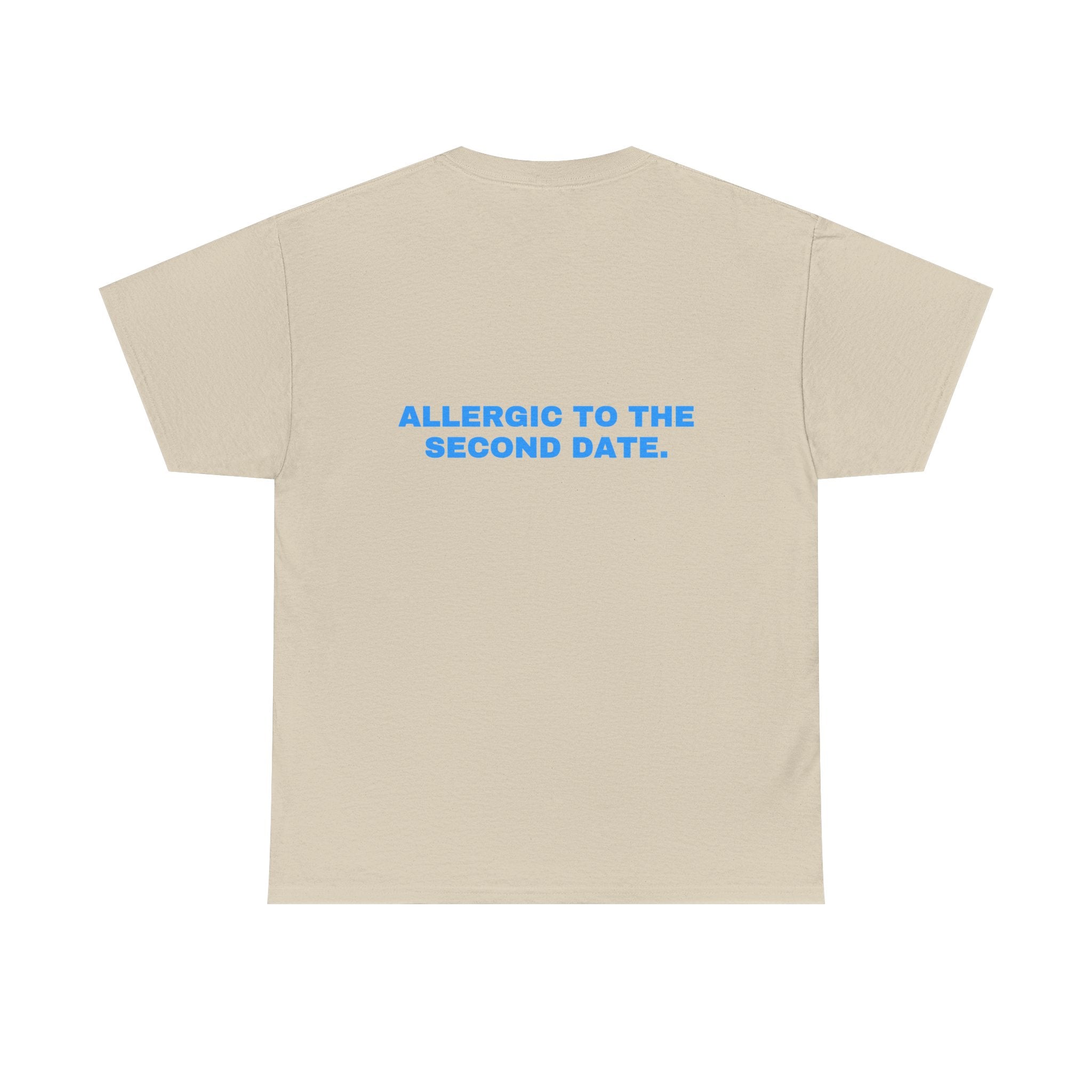 Allergic to the second date. Sky print