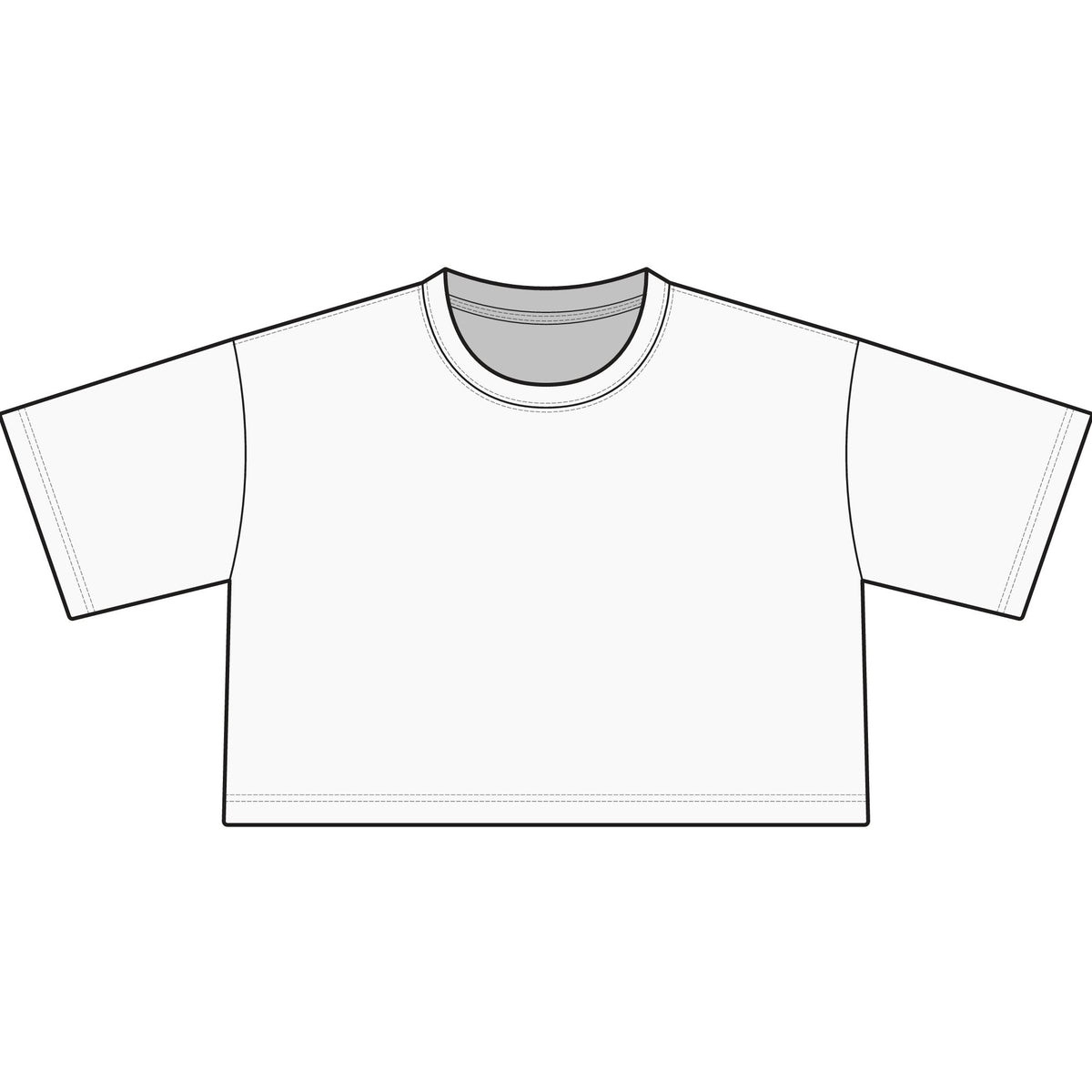 I will leave you on read. Crop Tee