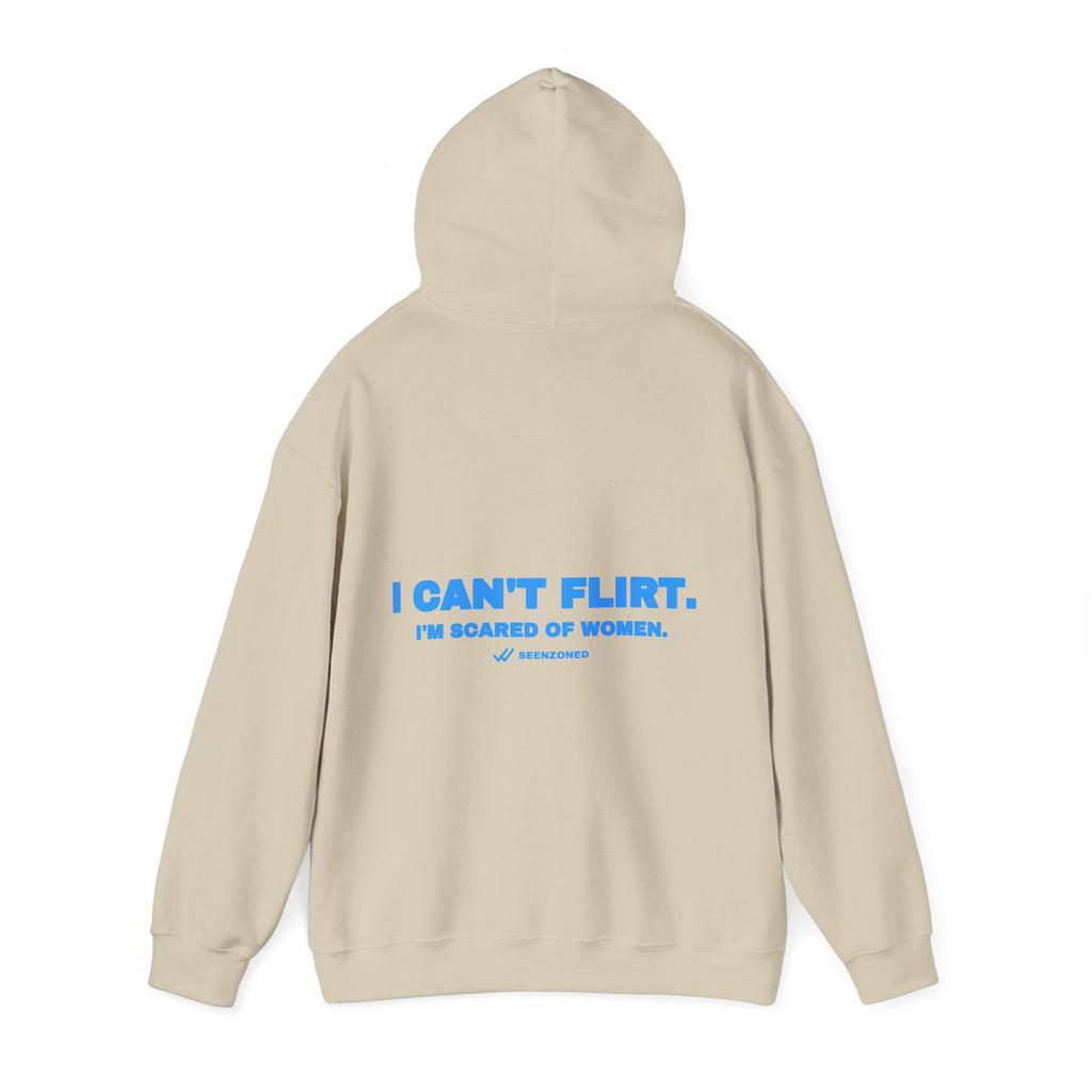 I can't flirt. I'm scared of women. Sky print