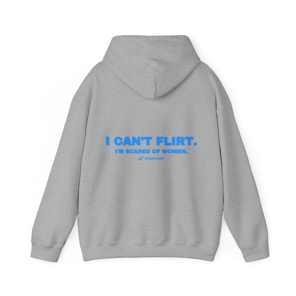 I can't flirt. I'm scared of women. Sky print